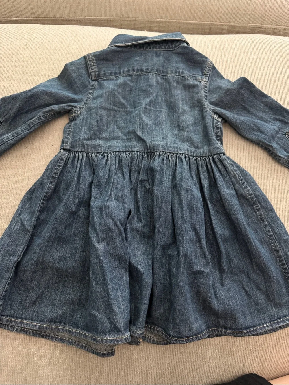 Ralph Lauren Blue Denim Shirt Dress
